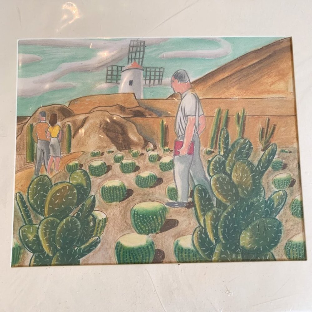 Javier de Juan signed lithography art